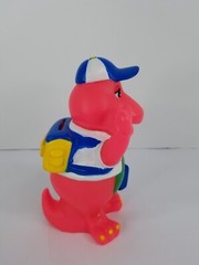 Vintage 1990’s Barney Piggy Bank (Pink Color) Back to School