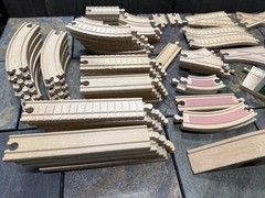 Thomas & Friends Wooden Railway Track, Draw Bridge, Sodor Wood & More – BIG LOT
