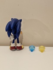 RARE! Sonic w/ Emeralds Series 2 Figure Toy 2004 5″ Toy Island Sonic X US SELLER