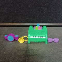 Gabby’s Dollhouse Lot Figures Accessories Pandy Paws DJ Catnip Mercat #1