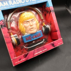 MOTU Masters of the Universe #3 – He-Man AM Radio & Adjustable Headset – NEW