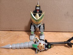 Bandai SMP Super Minipla MMPR Dragonzord Zyuranger Dragon Caesar Complete