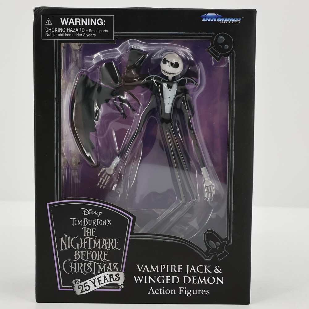 Disney Tim Burton Nightmare Before Christmas Vampire Jack Winged Demon Figure