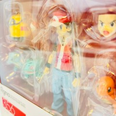 Max Factory figma Pokemon Red Trainer No.356 Pocket Monster Action Figure W/box