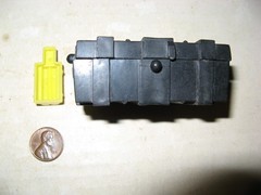 1964 GI Joe Vintage Hasbro 12” AT Dangerous Removal Yellow Bomb & Black Crate