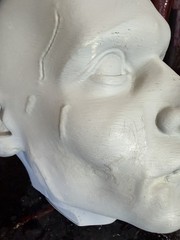 EDWARD SCISSORHANDS 3D PRINT HEAD SCULPT 1:1 RATIO LIFE SIZE