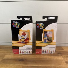 Super Mario Bros Movie Kamek & General Koopa Figure Jakks Nintendo Illumination