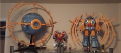 Haslab Unicron wing upgrade kit in robot mode 3d print for separation kit