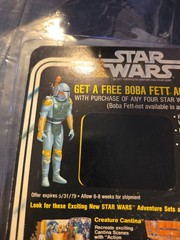 Vintage Star Wars Hammerhead 21 Back Kenner 1978 No offer MOC Missing POP