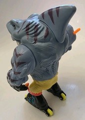 VINTAGE 1994 MATTEL STREET SHARKS BLADES ACTION FIGURE STREEX ROLLER TOY NICE