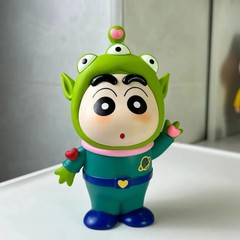 Crayon Shin-chan Cosplay Alien Style Action Figure Room Decor Toy Gift