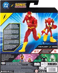 DC X Sonic Action Figure Multipack: Sonic as The Flash & The Flash – 2.5″ & 5″