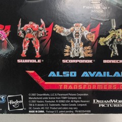 NIB Transformers Dreadwing Decepticon Deluxe Class Action Figure 2007 NEW Sealed