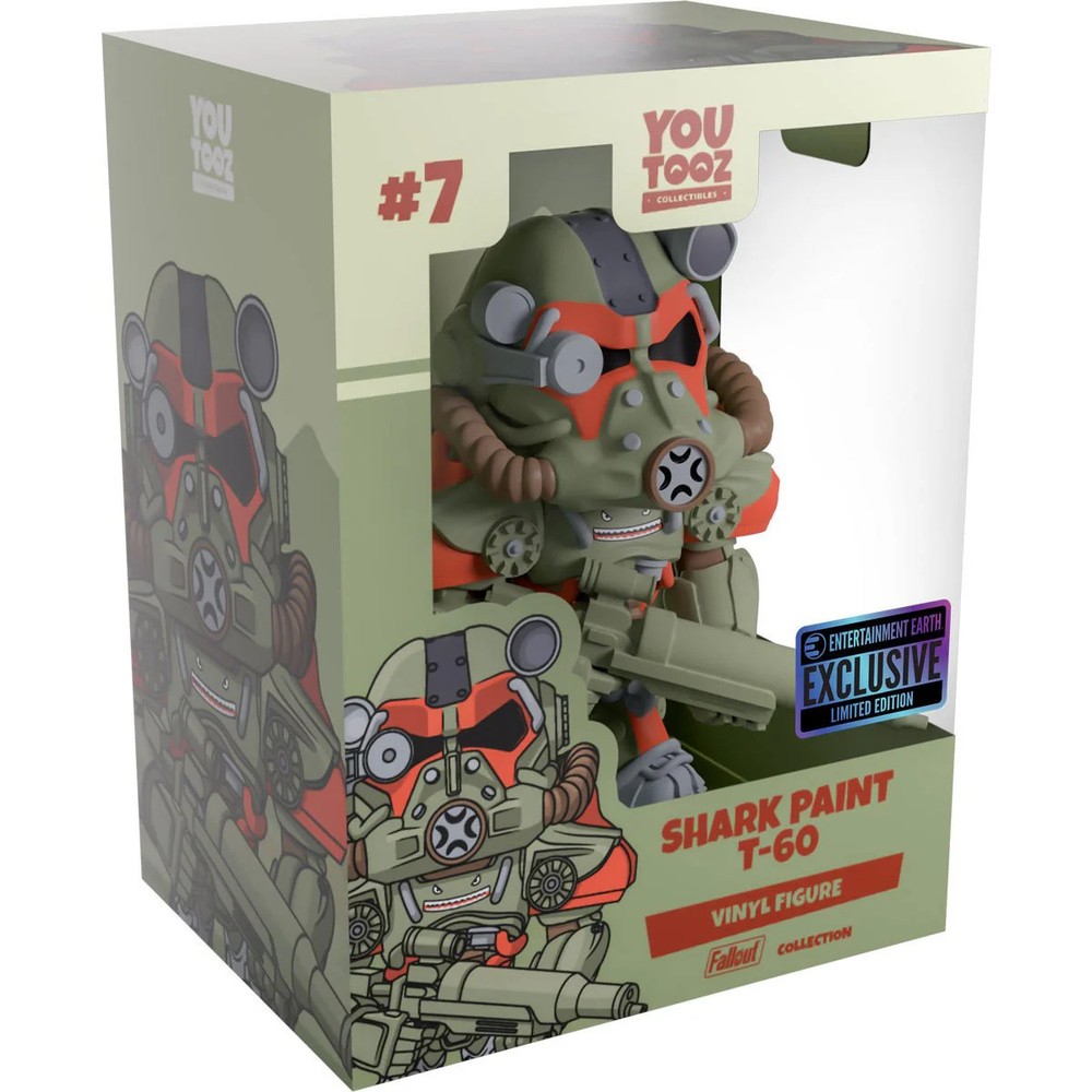 Fallout Collection T-60 Power Armor Green Bomber Variant Vinyl Figure #7
