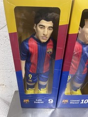Lionel Messi Luis Suarez and Neymar Junior FC Barcelona 16″ Dolls 2016 Toodles