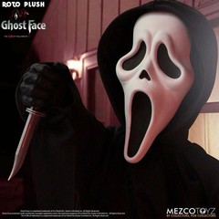 Mezco MDS Roto Plush Ghost Face Scream Horror Character Collectible Toy