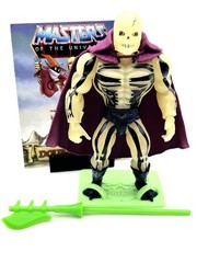 Mattel MOTU SCARE GLOW Origins 2020 Complete w/ Comic & Stand | Display Ready