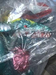 1999 M1 Biollante closed mouth soft vinyl figure 8” h x 6.5” w M-Ichigo sealed