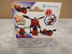 Transformers Earthspark Smash to Change Terran Twitch 4″ Action Figure@
