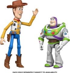 Disney & Pixar Toy Story 5 Interactables Woody Figure 9″ Playscale Movie Phrases