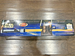 Star Wars Electronic Orange Jedi Lightsaber Attack Of The Clones Sealed