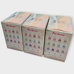 3x UCC Baby Three Petit Macaron Cute Bunny Head Authentic NEW Sealed RANDOM