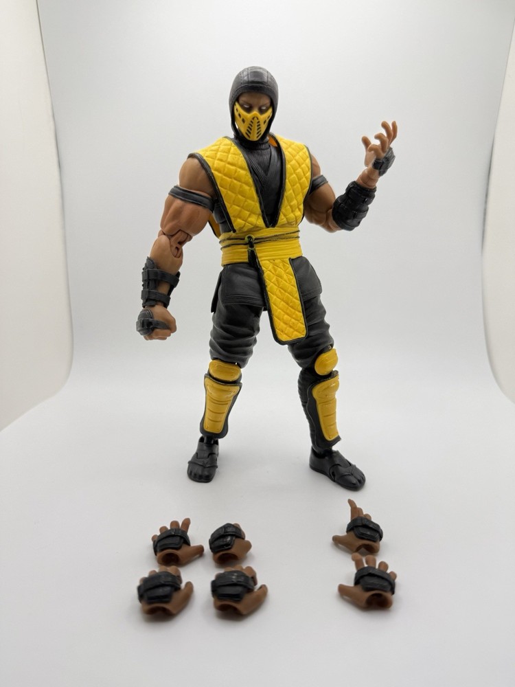 Storm Collectibles Mortal Kombat SCORPION SDCC 2020 Event Exclusive 1/12 AS-IS