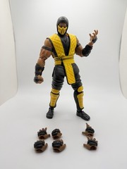 Storm Collectibles Mortal Kombat SCORPION SDCC 2020 Event Exclusive 1/12 AS-IS