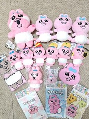 Opanchu Usagi Plush Goods 17pcs Lot Sofubi Watch Pouch Prize Japan New