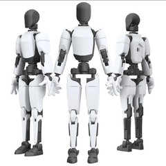 Articulated Tesla Optimus Robot Action Figure (based on Dummy 13)