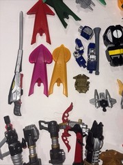Power Rangers Parts And Weapons Lot And Others 90s Toys Parts