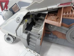 Star Wars The Clone Wars AT-TE Walker 2008 Hasbro (missing battery cover)