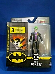 DC THE JOKER Figure 1st Edition 3 Mystery Accessories Spin Master Creature Chaos