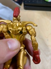 UNTESTED JAKKS Real Steel Midas Light Up Robots Action Figure 5″ Needs Batt C2