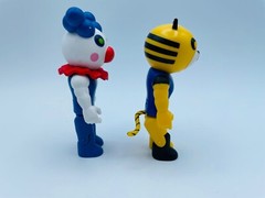 Roblox Piggy Series 1 Piggy & Tigry 3.5″ Action Figure Mini Toon Phat Mojo Loose