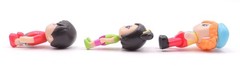 3 Ryans World Figures Remka Bonkers Toy Characters Figures Anna, Artist Lot