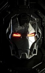 Iron Man MK17 1/1 Wearable Cosplay Mask Helmet Silver English Voice-control Prop