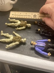 Action Figures Toy Lot of 6 Mixed Poseable Figurines Ln