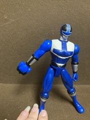 Super Sentai Timeranger Shining Hero 2 Time Blue Loose Power Rangers Time Force
