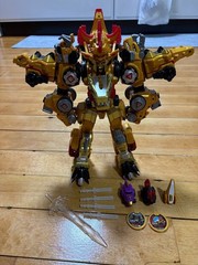 Dino Core Ultimate D-Buster Robot Complete with Medal Sword Missile Japan