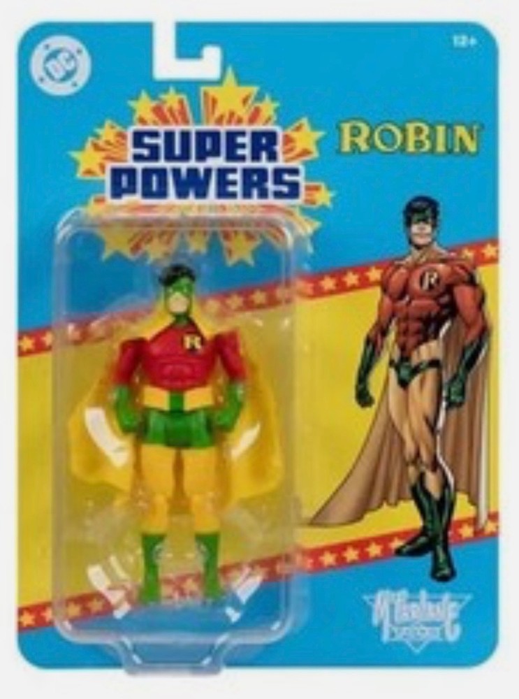McFarlane DC COMICS Super Powers EARTH 2 ROBIN 5″ Figure MIP!
