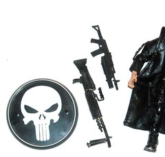 Marvel Legends PUNISHER Thomas Jane MCU 2004 ToyBiz Series VI 6 VHTF RARE