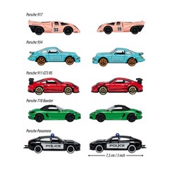 Majorette 1:64 Porsche Edition 5-Pack Die-cast Cars, Toys for Kids and Adults 21