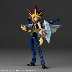 Kaiyodo Revoltech Yami Yugi -Yu-Gi-Oh! Duel Monsters- with Bonus Parts New