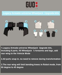 IN STOCK! 3D DIY Upgrade Kit For Legacy United Armada Wheeljack-GO BETTER studio