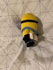 Illumination Despicable Me 2 Minion Stuart 6.5″ Plush with Goggles Thinkway Toys