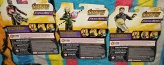 Marvel MCU Avengers Lot Of 5 Basic Figures: STAR LORD, HULK, CAP, WIDOW + THANOS