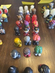 Lot of 118pcs Ooshies Pencil Toppers DC Comics Disney Marvel Figures Variety