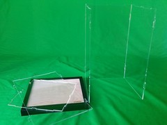 10 x 10 x 18 inch display case for Hot Toy Figures 1/6 Scale, Statue, Doll Dolls