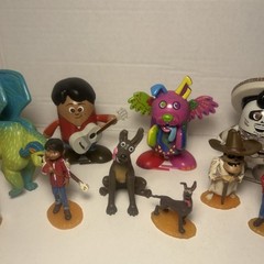 Disney Store Pixar Coco Figure Lot 11 Figures Shufflerz / Toppers, Large Mix